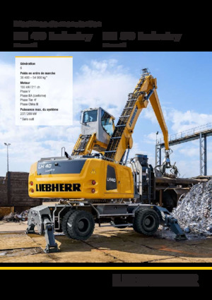 Manipulátory s materiálem Liebherr LH 40 C Industry Litronic