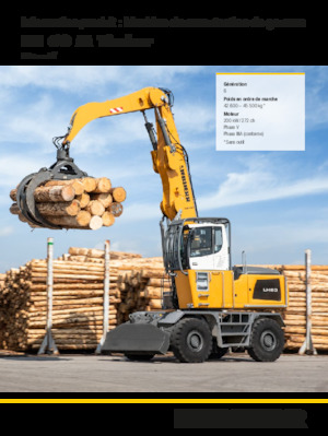 Manipulátory s materiálem Liebherr LH 60 M Timber Litronic