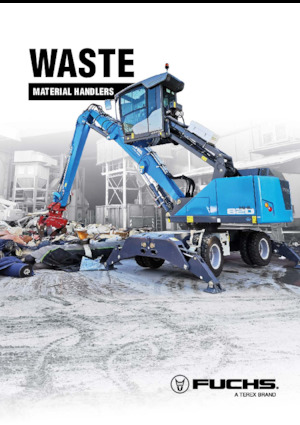 Manipulátory s materiálem Terex-Fuchs MHL320 F