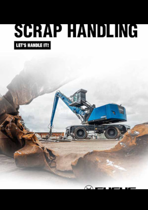 Manipulátory s materiálem Terex-Fuchs MHL390 F