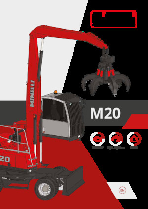 Manipulátory s materiálem Minelli M20