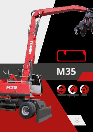 Manipulátory s materiálem Minelli M35