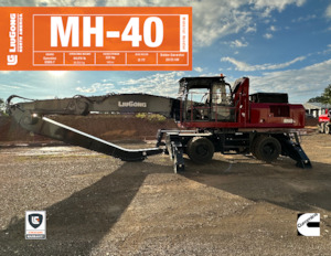 Manipulátory s materiálem Liugong MH-40