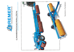 Luční a polní válce Bremer CWK 620/60