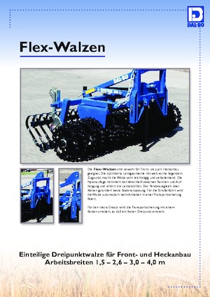 Luční a polní válce DAL-BO FrontFlex 300