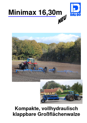 Luční a polní válce DAL-BO MiniMax Classic 16.3