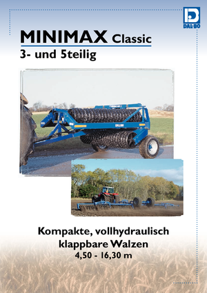 Luční a polní válce DAL-BO MiniMax Classic 4,5