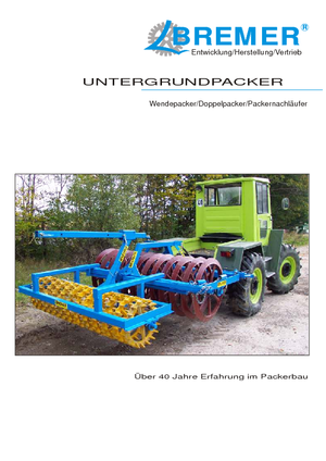 Luční a polní válce Bremer NW 13