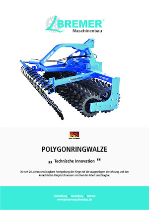 Luční a polní válce Bremer PGZ 450 VH