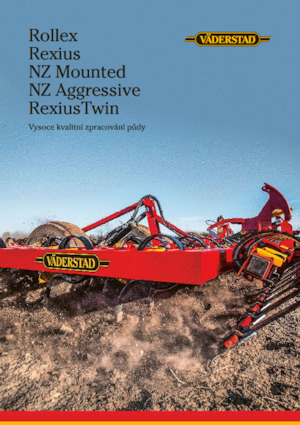 Luční a polní válce Väderstad Rexius T 830