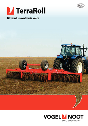 Luční a polní válce Vogel & Noot TerraRoll 850