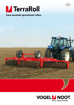 Luční a polní válce Vogel & Noot TerraRoll 850