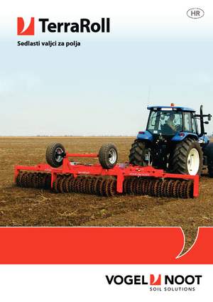 Luční a polní válce Vogel & Noot TerraRoll 850