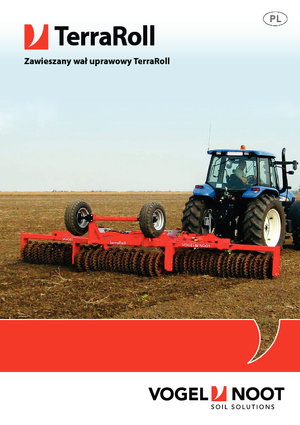 Luční a polní válce Vogel & Noot TerraRoll 850