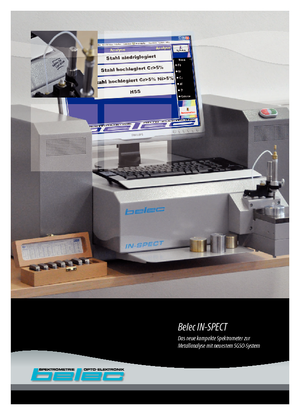 Analyzátory kovů Belec IN-SPECT