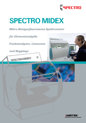 Analyzátory kovů Spectro SPECTRO MIDEX