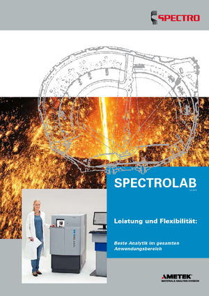 Analyzátory kovů Spectro SPECTROLAB