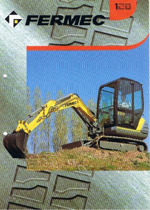 Minirypadla Terex-Fermec 128