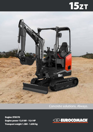 Minirypadla Eurocomach 15 ZT