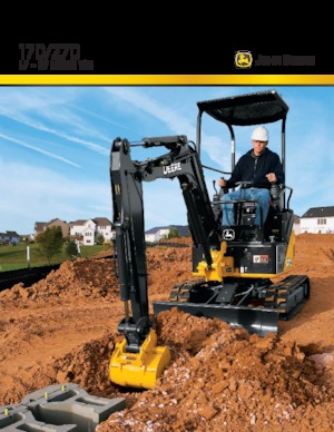 Minirypadla John Deere Construction 17D