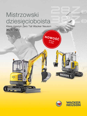 Minirypadla Wacker Neuson 38 Z 3