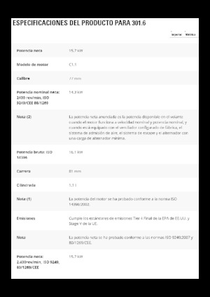 Minirypadla Caterpillar 301.6