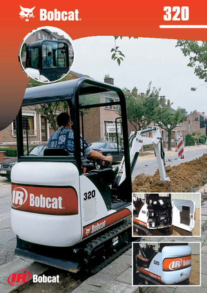 Minirypadla Bobcat 320 J