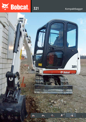 Minirypadla Bobcat 321 K