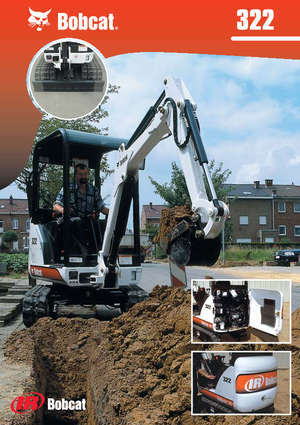 Minirypadla Bobcat 322 D