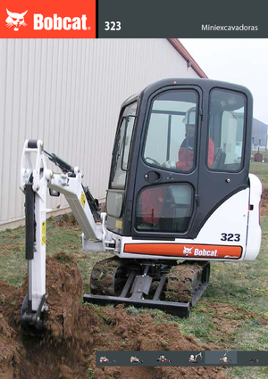 Minirypadla Bobcat 323 J