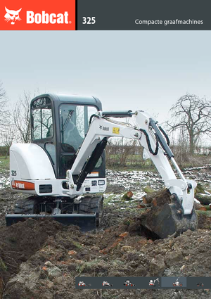 Minirypadla Bobcat 325 G