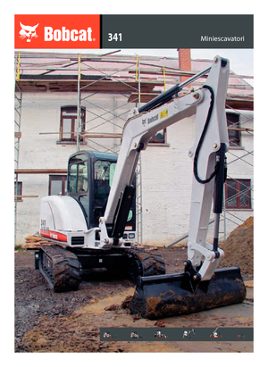 Minirypadla Bobcat 341 G