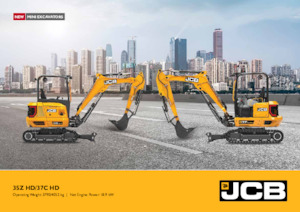 Minirypadla JCB 37C HD