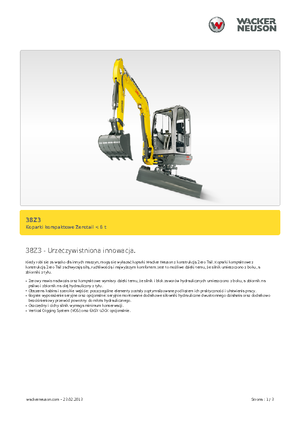 Minirypadla Wacker Neuson 38 Z 3