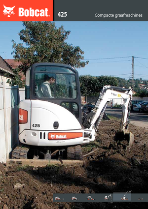 Minirypadla Bobcat 425