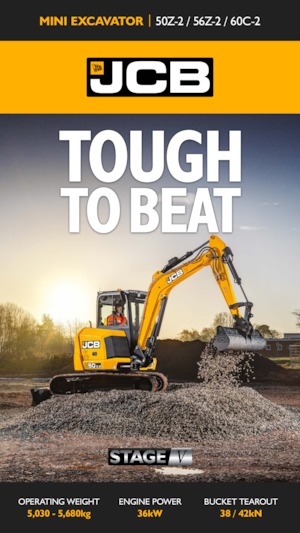 Minirypadla JCB 50Z-2