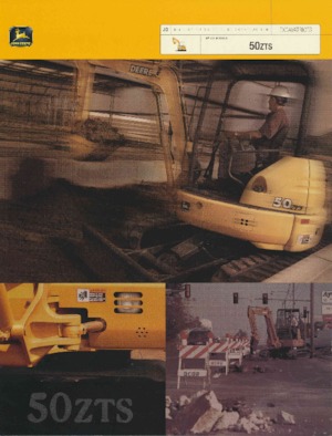 Minirypadla John Deere Construction 50ZTS