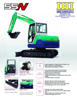 Minirypadla IHI 55N-3