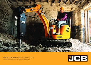 Minirypadla JCB 8008 CTS