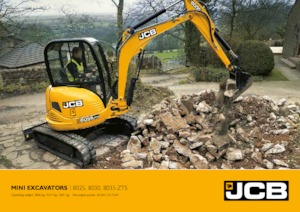 Minirypadla JCB 8025 ZTS