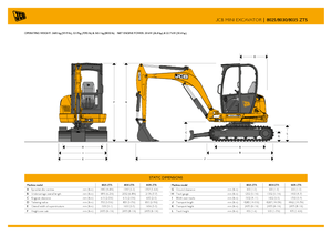 Minirypadla JCB 8025 ZTS