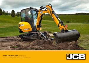 Minirypadla JCB 8026 CTS