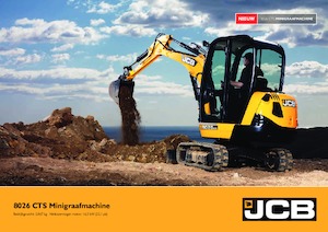 Minirypadla JCB 8026 CTS