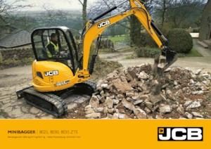 Minirypadla JCB 8025 ZTS
