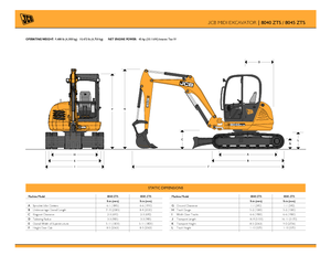 Minirypadla JCB 8040 ZTS