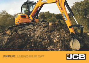 Minirypadla JCB 8050 RTS