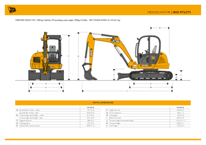 Minirypadla JCB 8055 RTS
