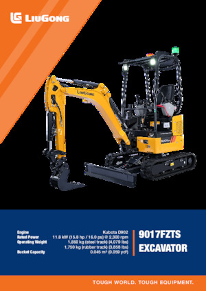 Minirypadla Liugong 9017FZTS