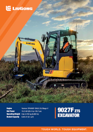 Minirypadla Liugong 9027FZTS