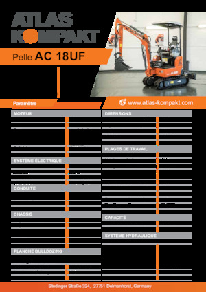 Minirypadla Atlas Kompakt AC 18UF